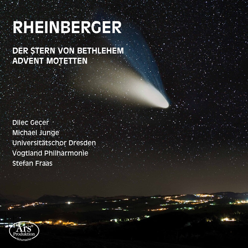 Rheinberger / Gecer / Vogtland Philharmonie - Der Stern Von Bethlehem 164 & Advent Motetten 176 [CD]