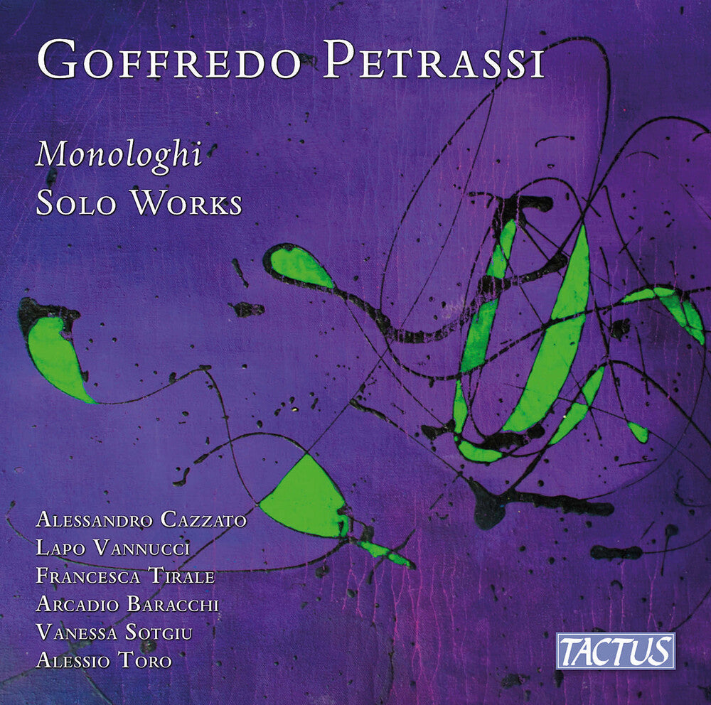 Petrassi / Cazzato / Sotgiu - Monologhi [CD]