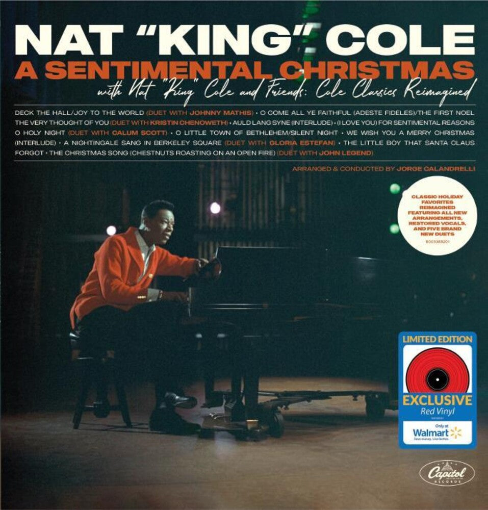 Nat Cole  King - Sentimental Christmas With Nat King Cole & Friends [LP] Vinyl Record