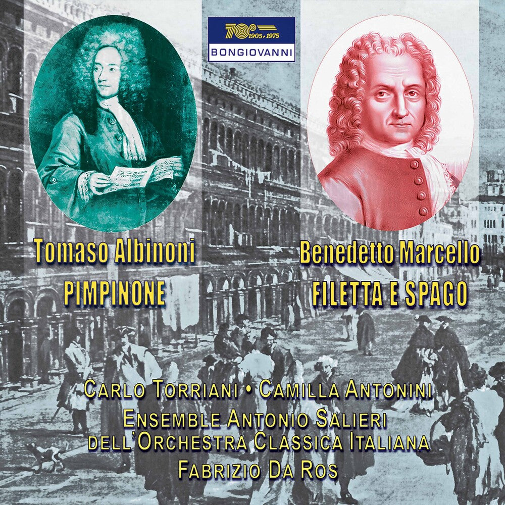 Albinoni / Antonini / Da Ros - Pimpinone - Filetta E Spago [CD]