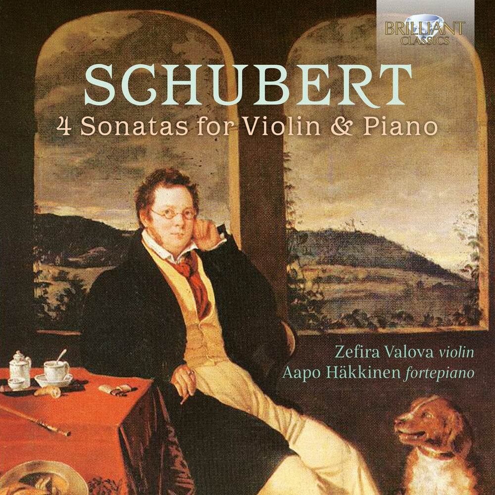 Schubert / Valova / Hakkinen - 4 Sonatas For Violin & Piano [CD]