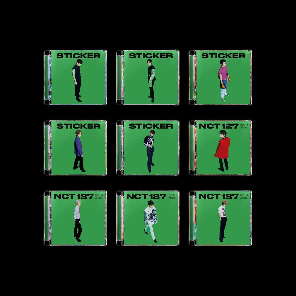 NCT 127 - The 3rd Album 'Sticker' [Jewel Case Ver.] [Random Cover]