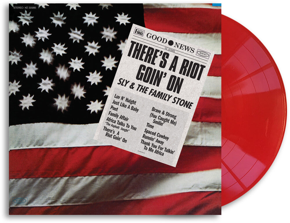Sly & The Family Stone - There’s A Riot Goin’ On [Red LP] Vinyl Record