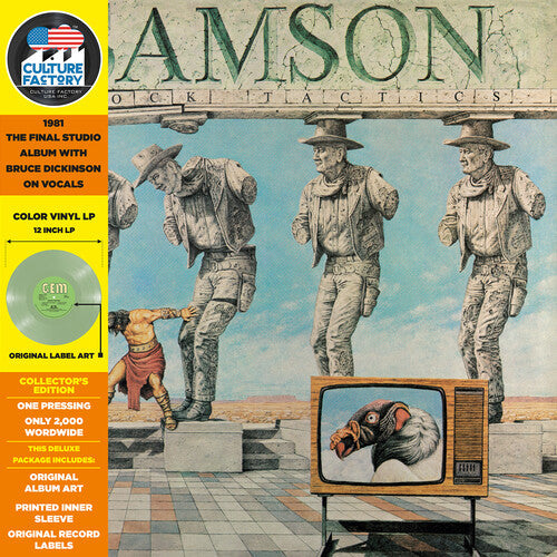 Samson - Shock Tactics (coke Bottle Green) - Vinyl Record