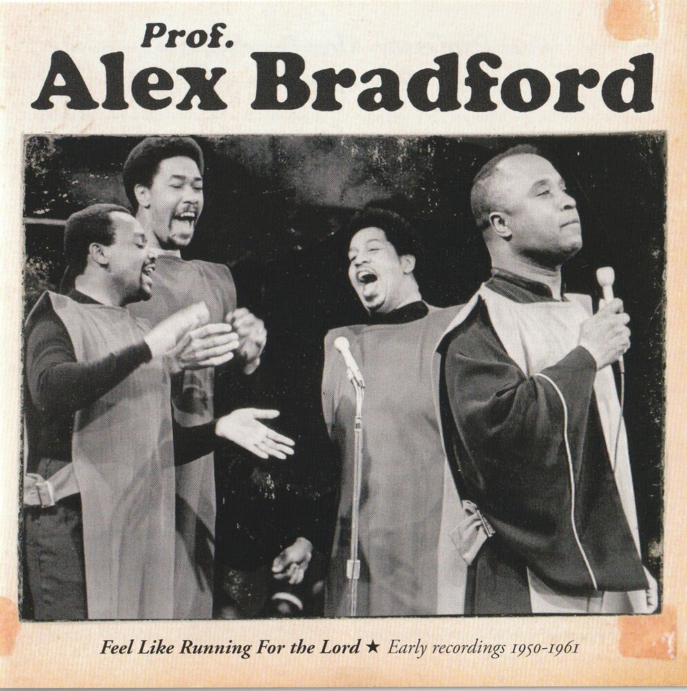 Alex Bradford - Feel Like Running For The Lord [CD]