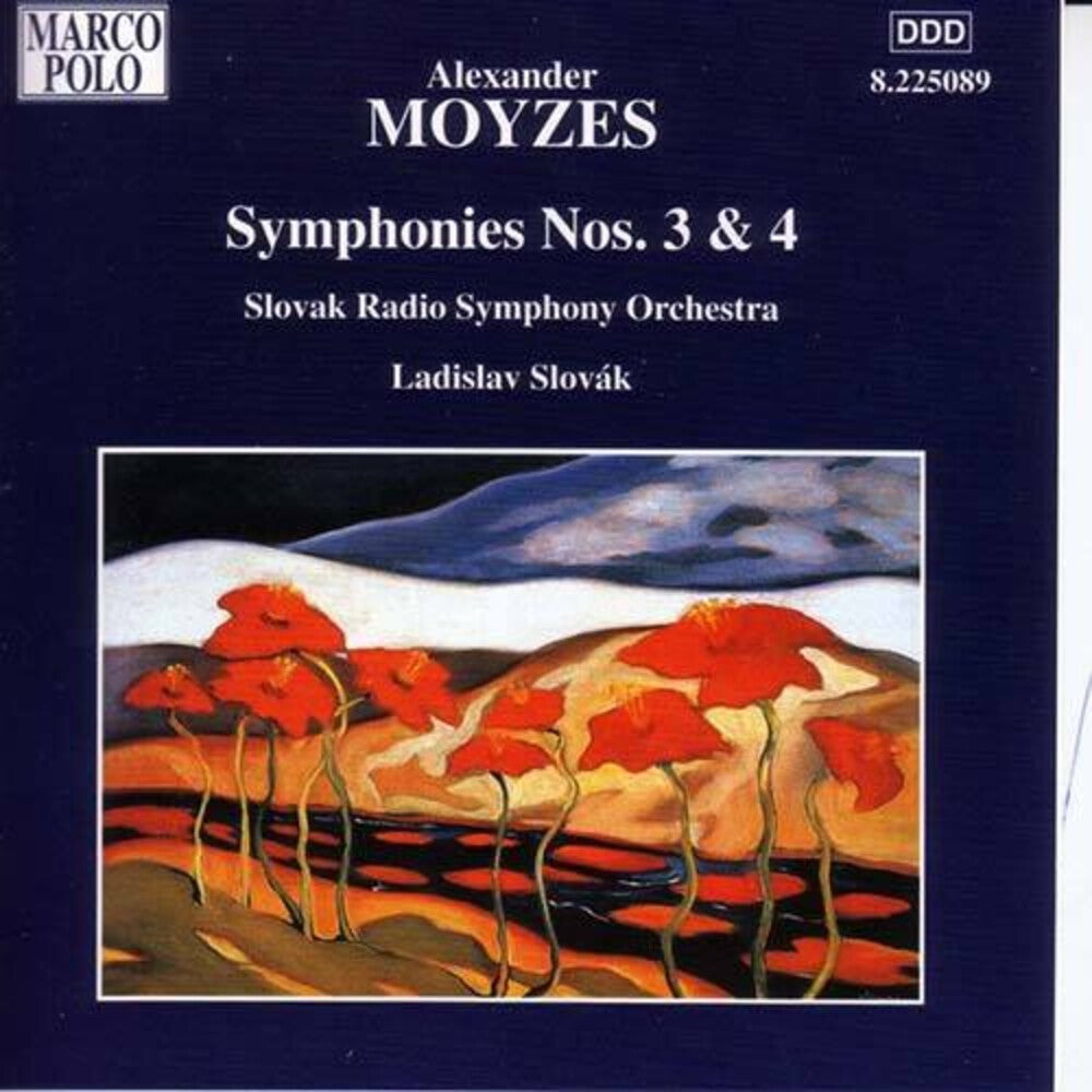 Moyzes / Slovak / Slovak Radio Symphony Orchestra - Symphonies 3 & 4 [CD]