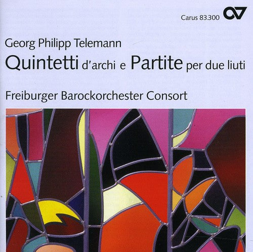 Telemann - Quintets for Strings & Partitas for 2 Lutes [CD]