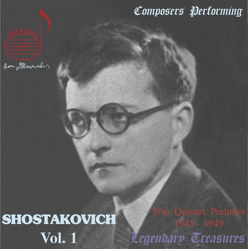 Dmitri Shostakovich - Composers Performing: Shostakovich 1 [CD]