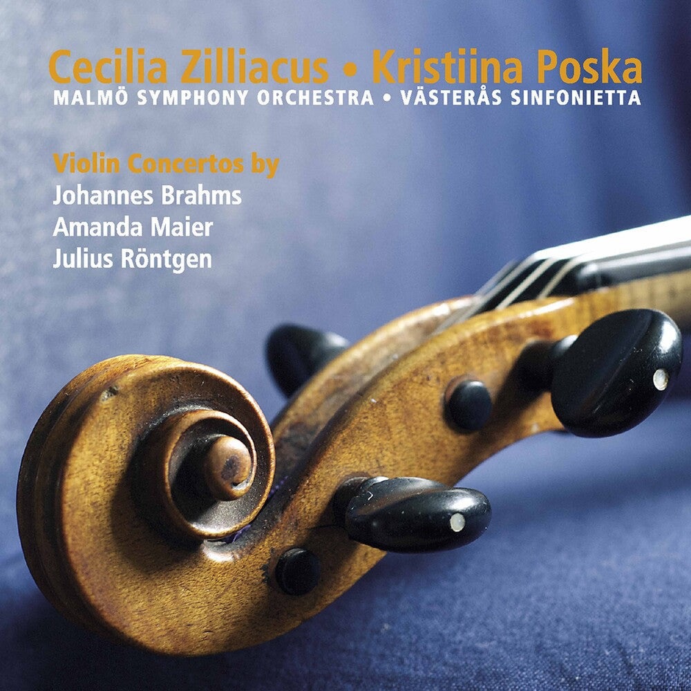 Brahms / Zilliacus / Vasteras Sinfonietta - Violin Concertos [CD]