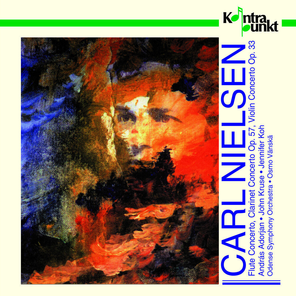 Nielsen / Adorjan / Kruse / Koh / Vanska - Flute, Clarinet & Violin Concertos Music CD