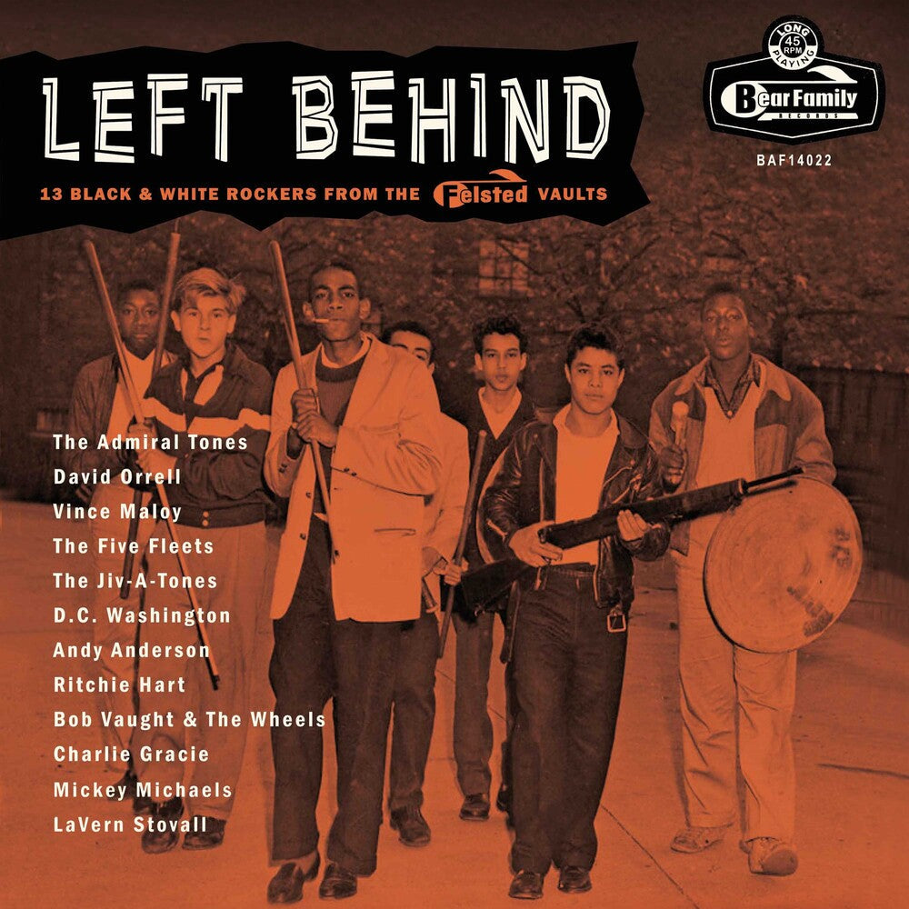 Left Behind: 13 Black & White Rockers From / Var - Left Behind: 13 Black & White Rockers From / Var [LP] Vinyl Record