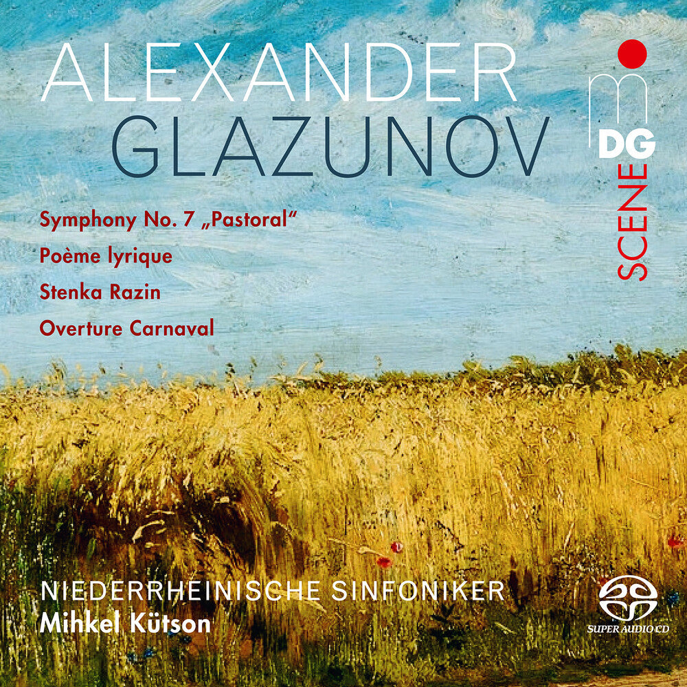 Glazunov / Niederrheinische Sinfoniker / Kutson - Symphony 7 Pastoral (Hybr) [CD]