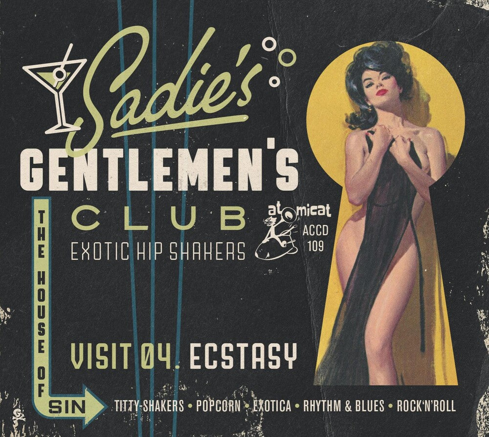 Sadie's Gentlemen's Club V4: Ecstasy / Various - Sadie's Gentlemen's Club V4: Ecstasy / Various [CD]