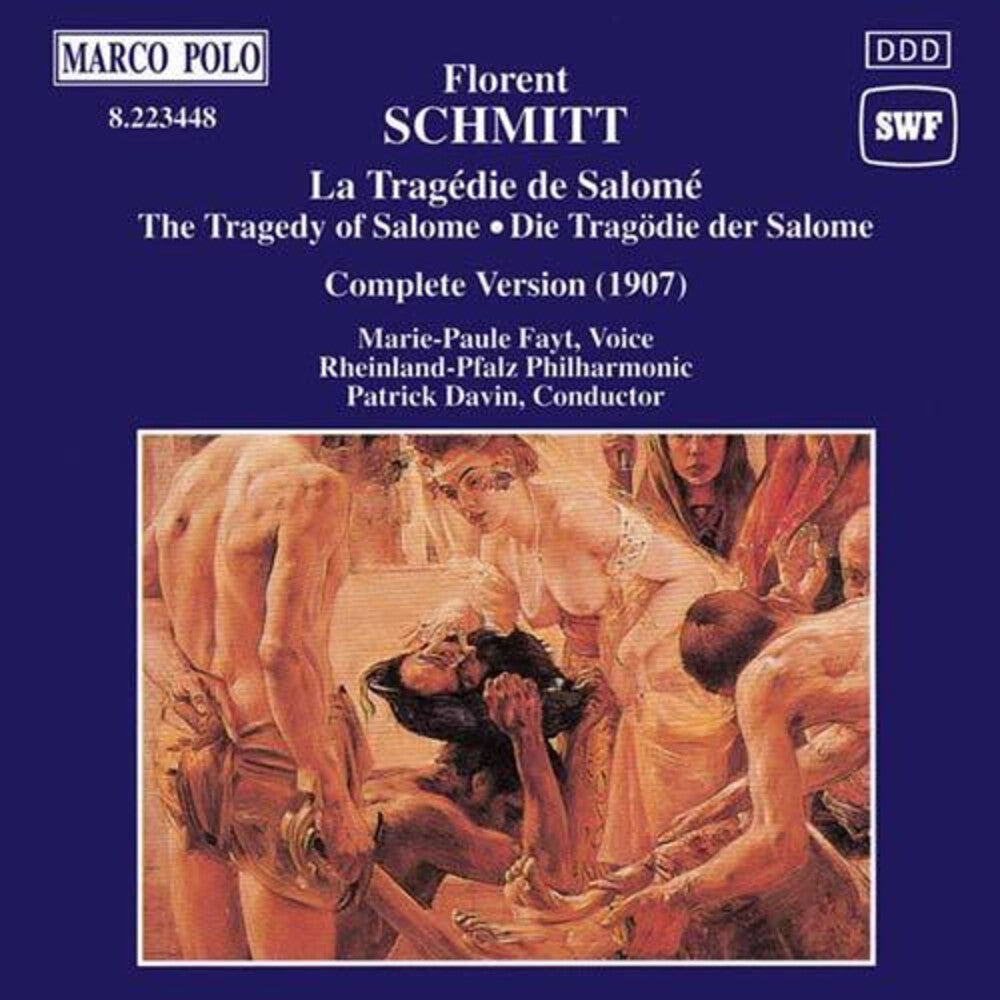 Schmitt / Fayt / Davin / Rheinland-Pfalz Phil - La Tragedie De Salome [CD]