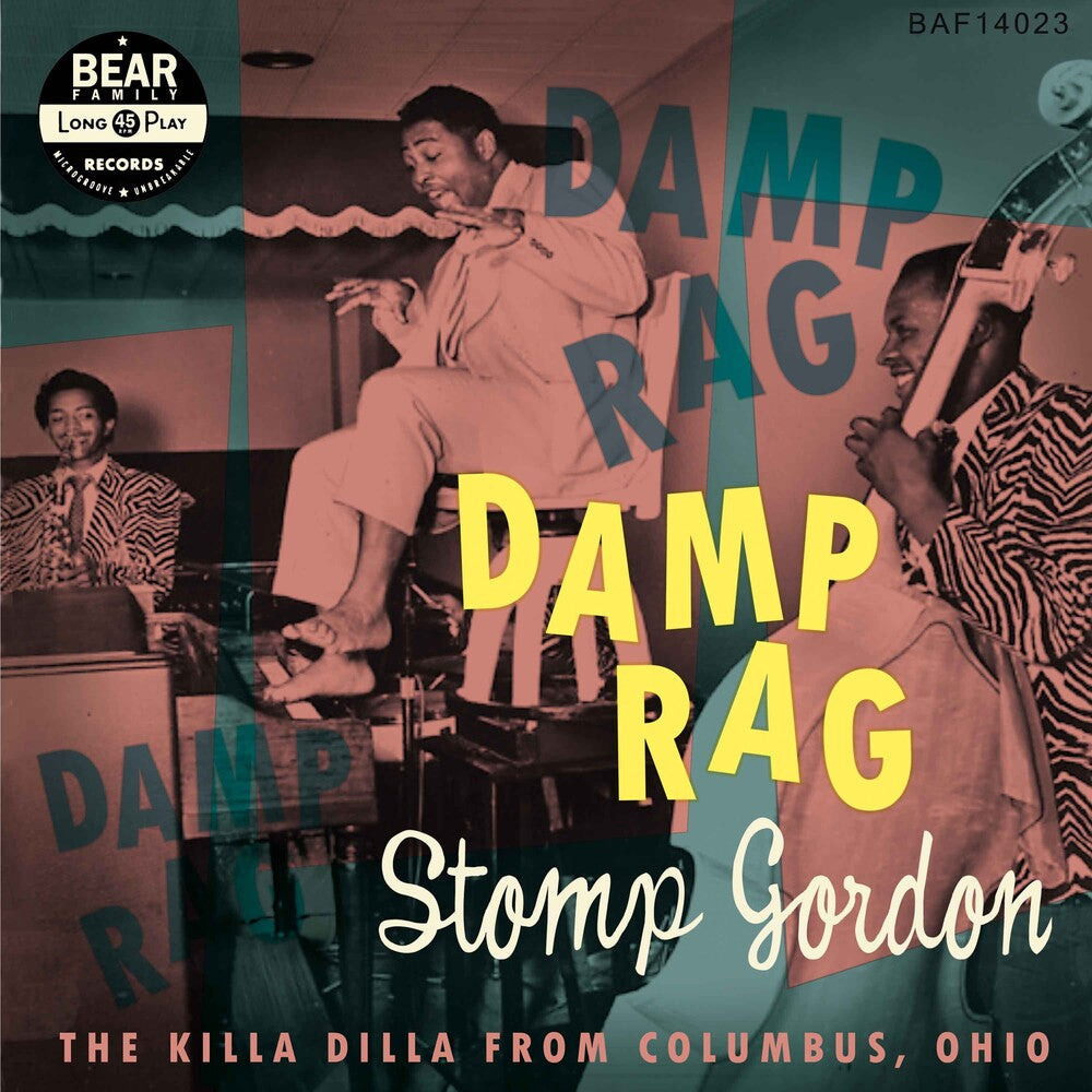 Stomp Gordon - Damp Rag: The Killa Dilla From Columbus Ohio [With Booklet] Vinyl Record