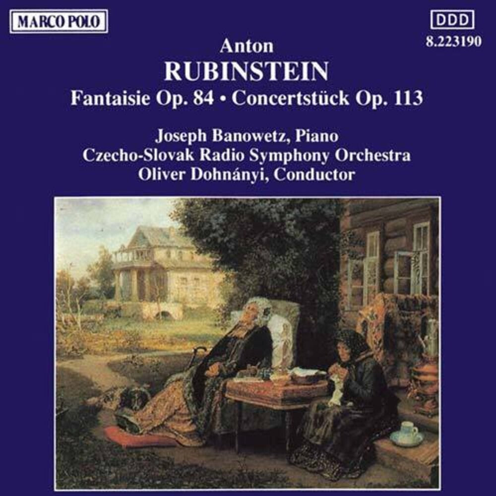 Rubinstein / Banowetz / Czecho-Slovak Rso - Fant/Concertstuck [CD]
