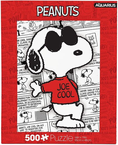 Peanuts Joe Cool 500 Pc Puzzle - Peanuts Joe Cool 500 Pc Puzzle - Games