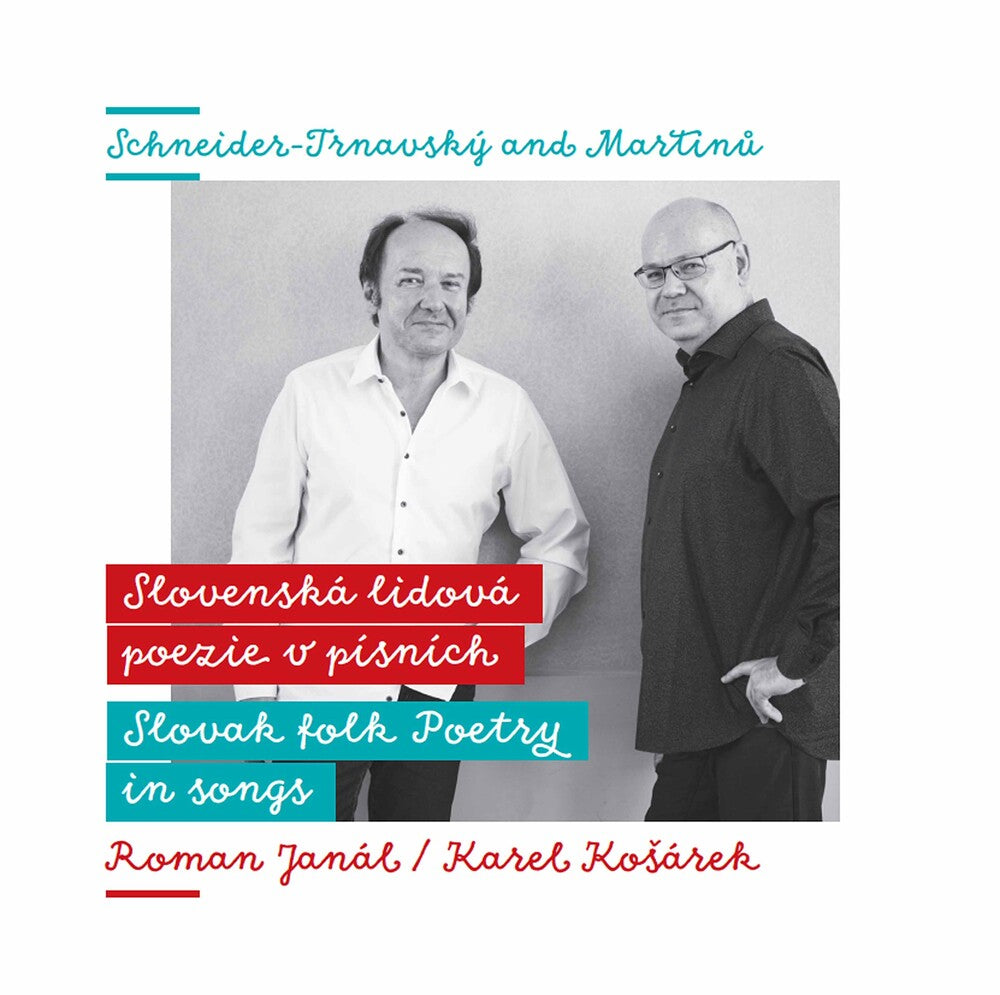 Martinu / Janal / Kosarek - Slovak Folk Poetry In Songs [CD]