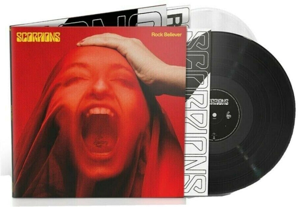 Scorpions - Rock Believer (Limited Deluxe) (Black + White Vinyl) [LP] Vinyl Record
