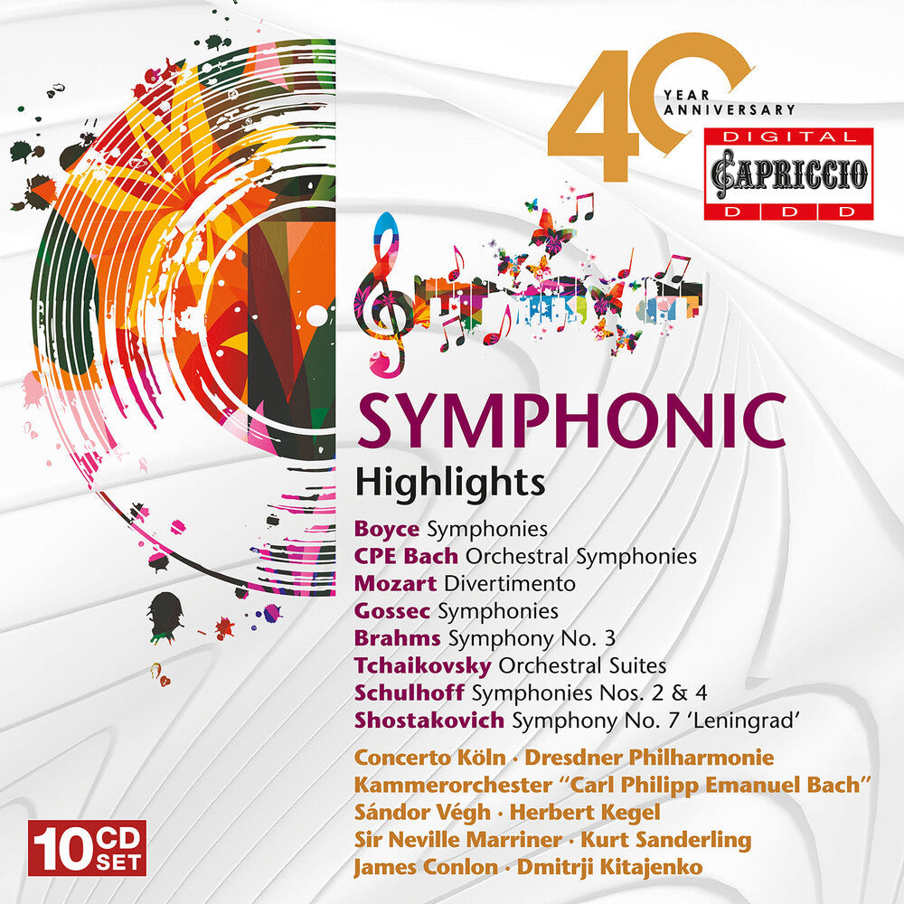 Keller / Bach / Lud / Sandhoff - 40th Anniversary - Symphonic (Box) (Aniv) [CD]