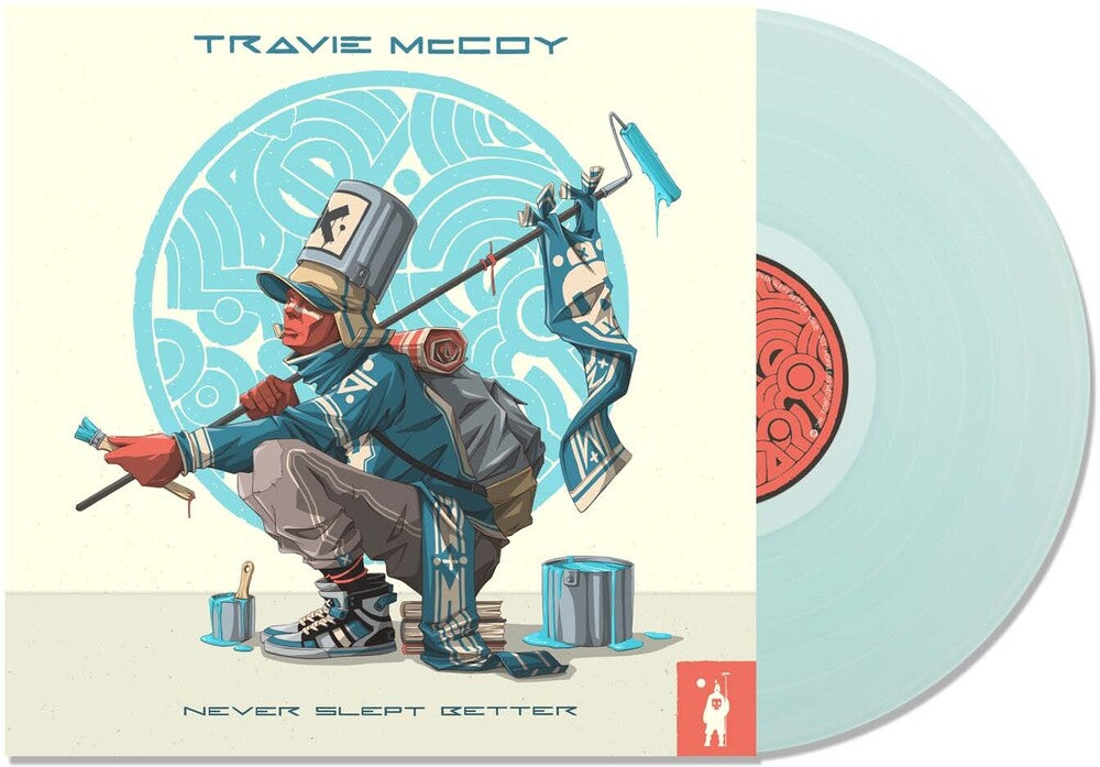 Travie Mccoy - Never Slept Better [Electric Blue LP] Vinyl Record