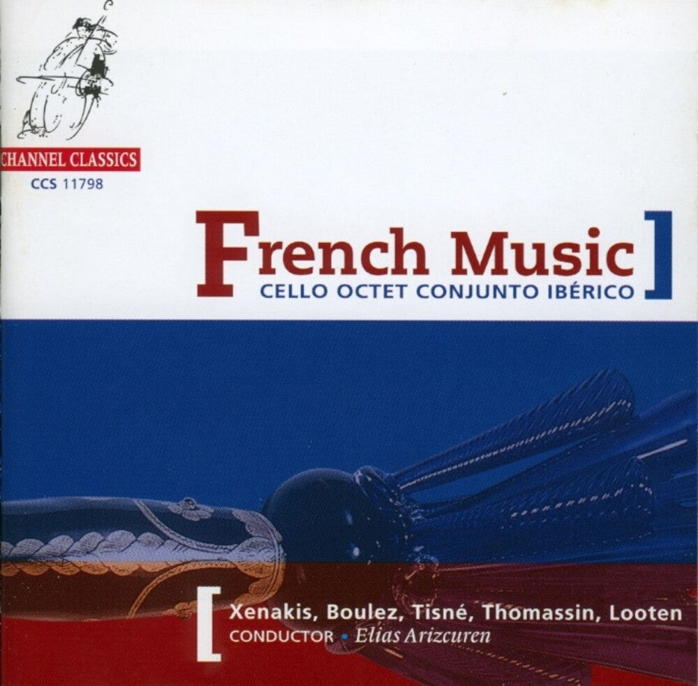 Cello Octet Conjunto Ibérico - French Music-Boulez-Xenakis-Tisne [CD]