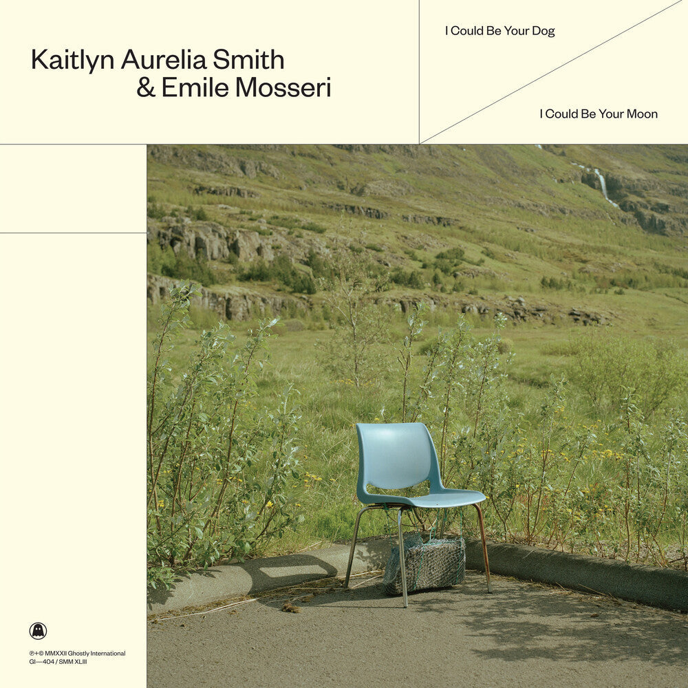 Kaitlyn Aurelia Smith & Emile Mosseri - I Could Be Your Dog / I Could Be Your Moon [Transparent Blue LP] Vinyl Record