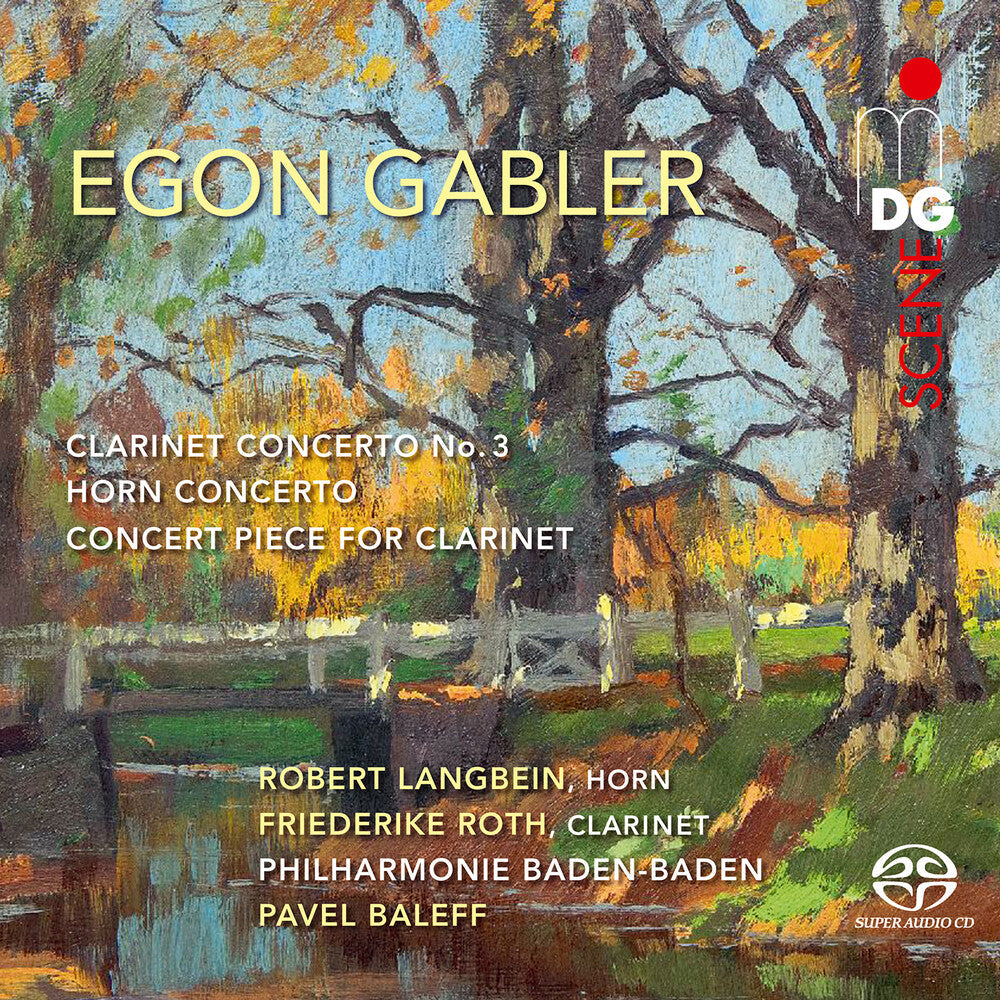 Gabler / Langbein / Philharmonie Baden-Baden - Clarinet Concerto 3 / Horn Concerto / Concert [CD]