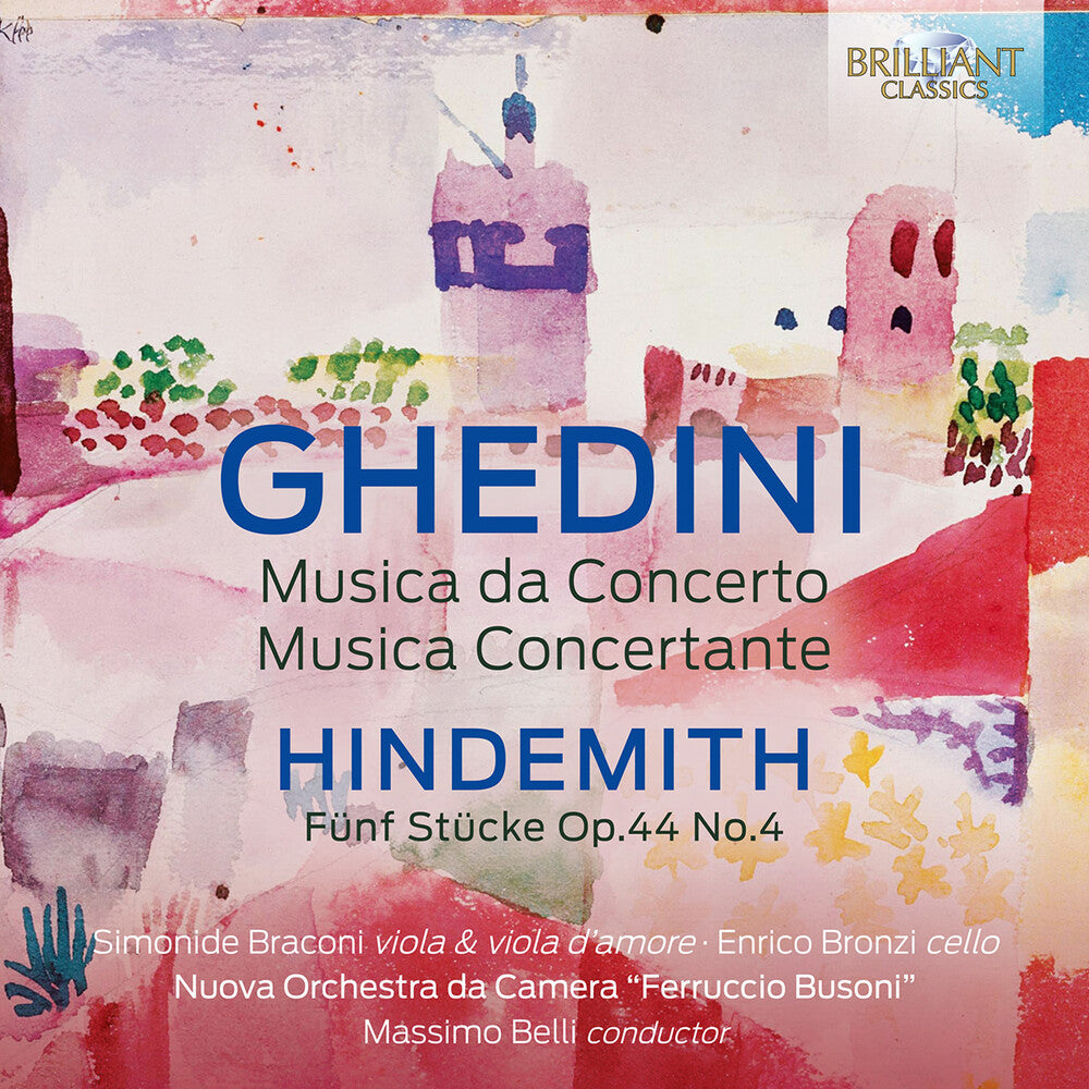 Ghedini / Braconi / Bronzi - Musica Da Concerto [CD]
