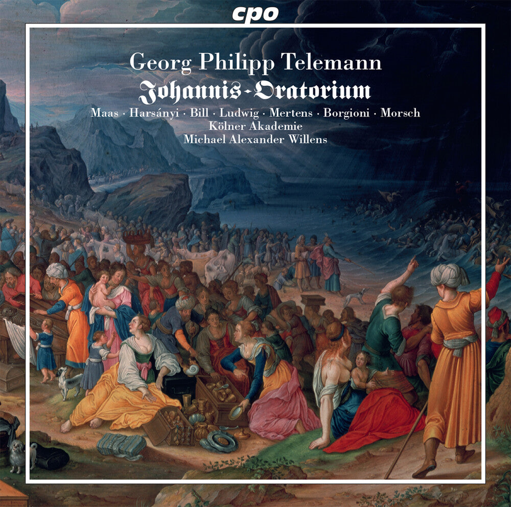 Telemann / Maas / Akademie - Johannis-Oratorium [CD]