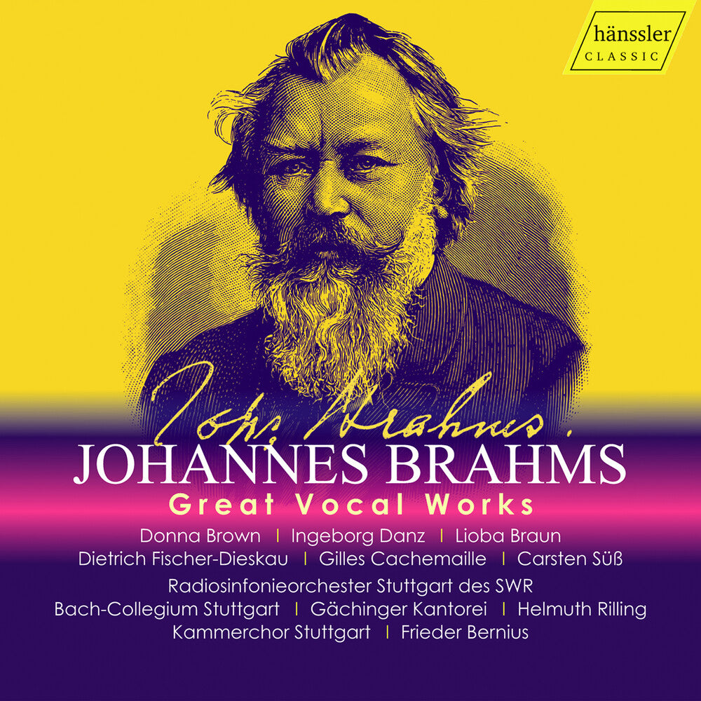Brahms / Stuttgart / Braun - Great Vocal Works [CD]