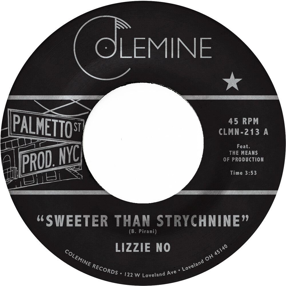 Lizzie No & Ben Pirani - Sweeter Than Strychnine / Stop Bothering Me - Red [7" Vinyl]