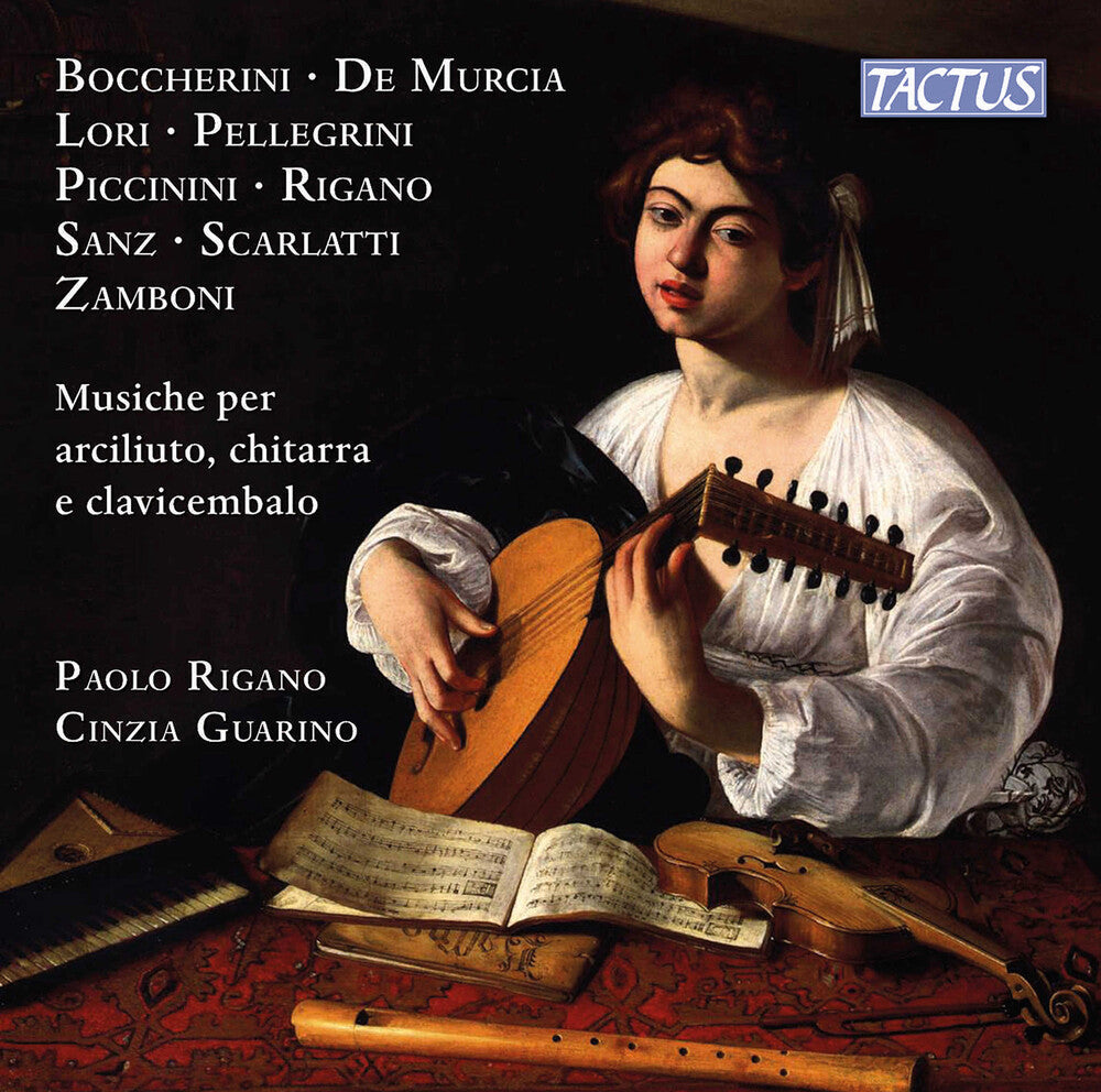 Boccherini / Rigano / Guarino - Music for Archlute Guitar & Harpsichord [CD]