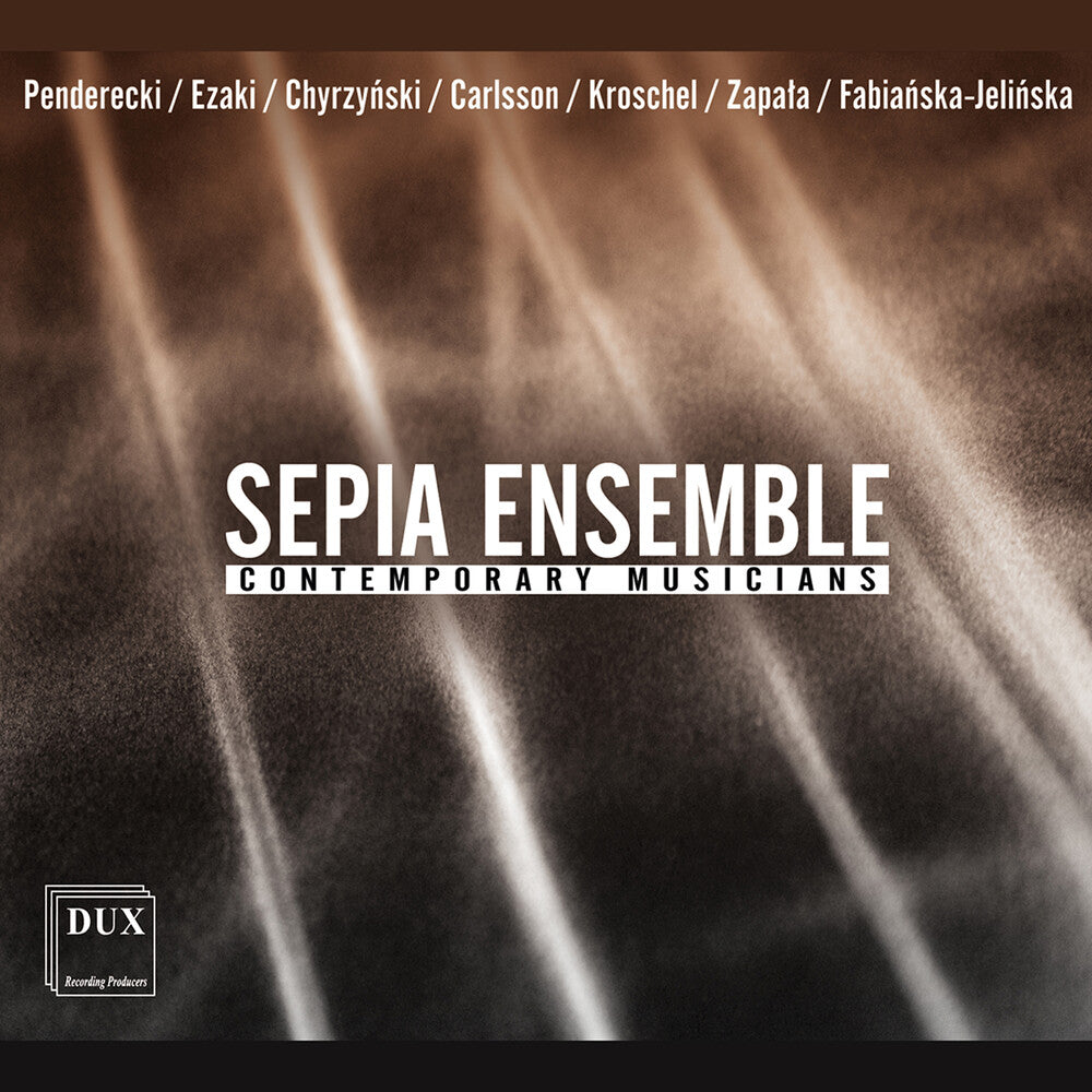 Winkowska / Carlsson / Chyrzyns - Sepia Ensemble Contemporary [CD]