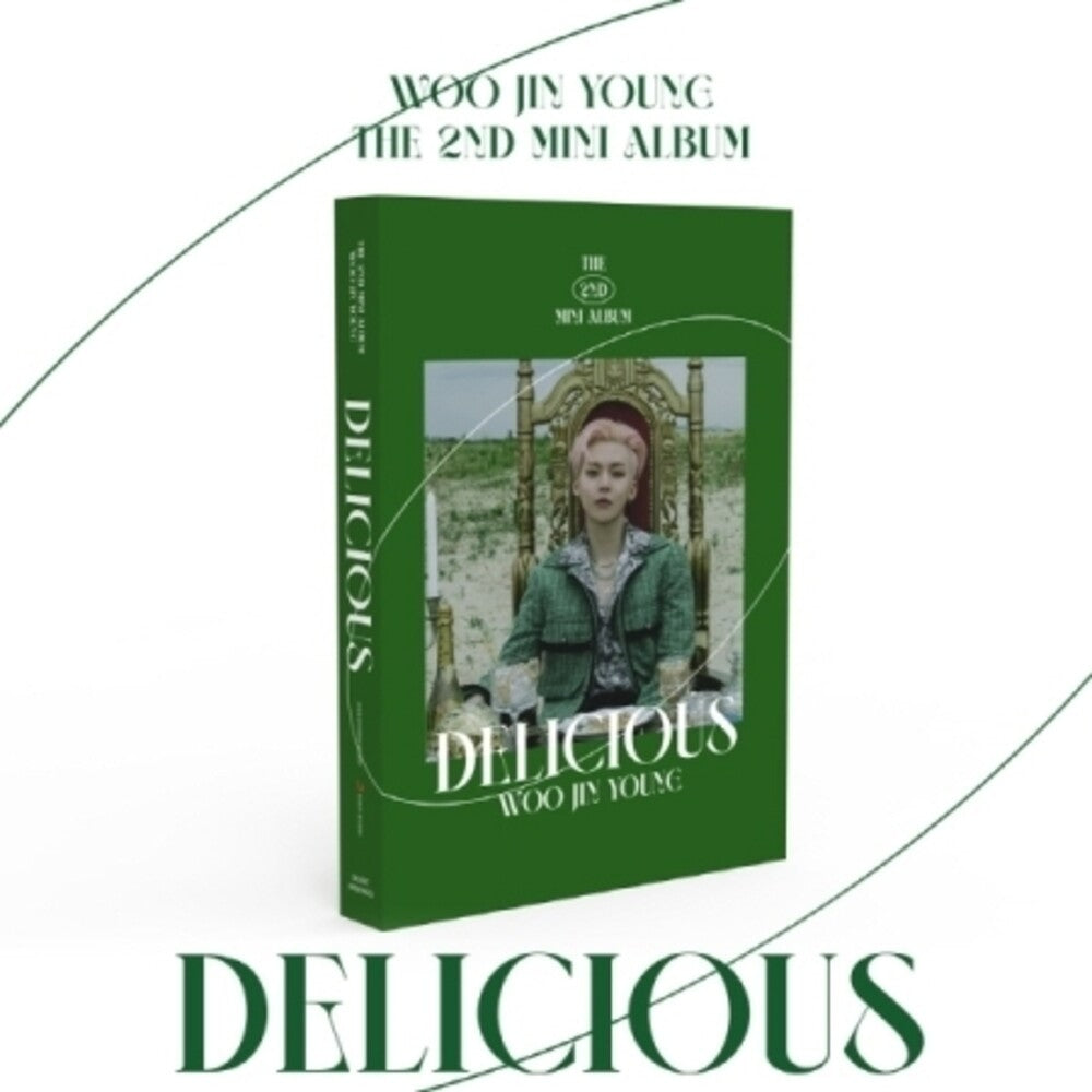Woo Jin Young - Delicious - incl. Lyrics Paper, Message Card, Postcard, Photo Card, Polaroid, Handwritten Sticker + Folded Poster [CD]