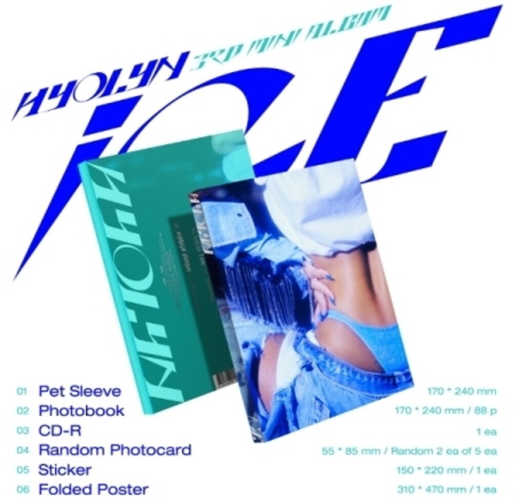 Hyolyn - Ice (Post) (Stic) (Phob) (Phot) (Asia) [CD]