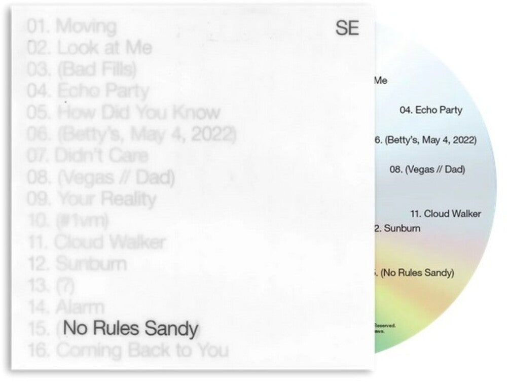 Sylvan Esso - No Rules Sandy [CD]