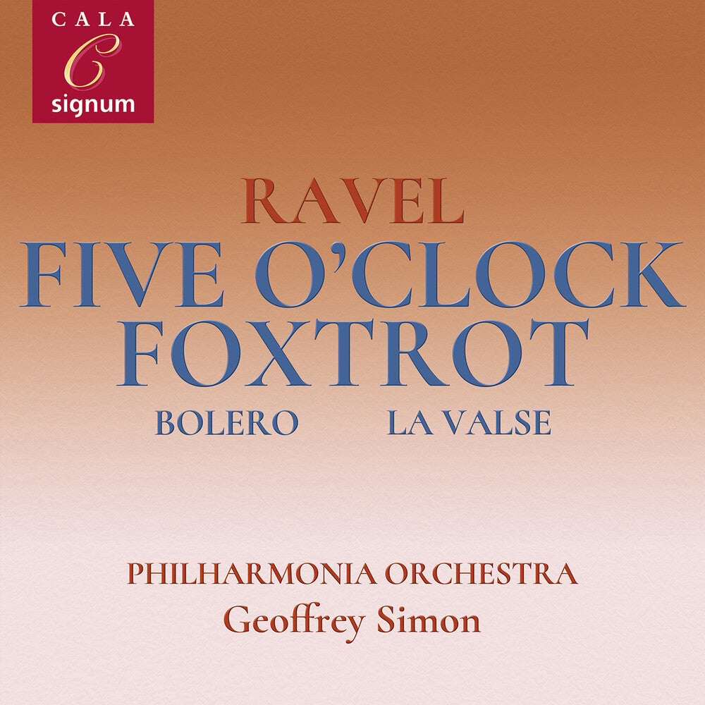 Ravel / Chase / Philharmonia Orchestra - Five O'Clock Foxtrot [CD]