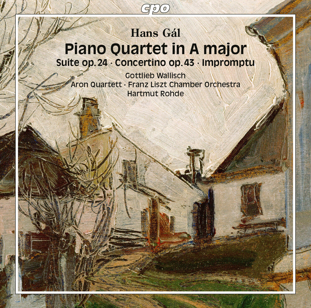 Gal / Wallisch / Aron Quartett - Piano Quartet In A Major [CD]