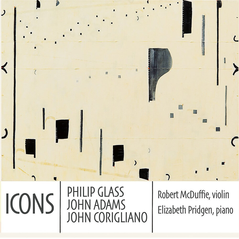 Robert Mcduffie  / Pridgen,Elizabeth - Icons: Philip Glass John Adams & John Corigliano [CD]