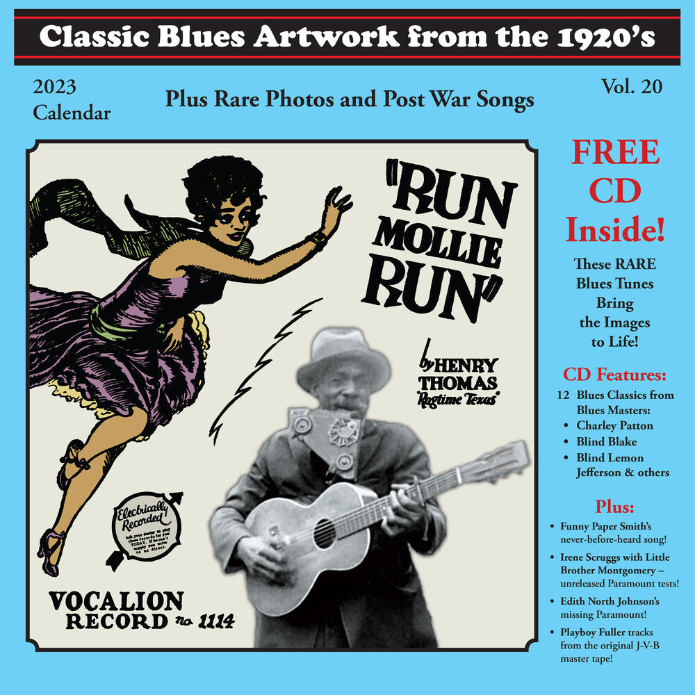 Classic Blues Artwork From The 1920s Calendar / Va - Classic Blues Artwork From The 1920s Calendar / Va [CD]