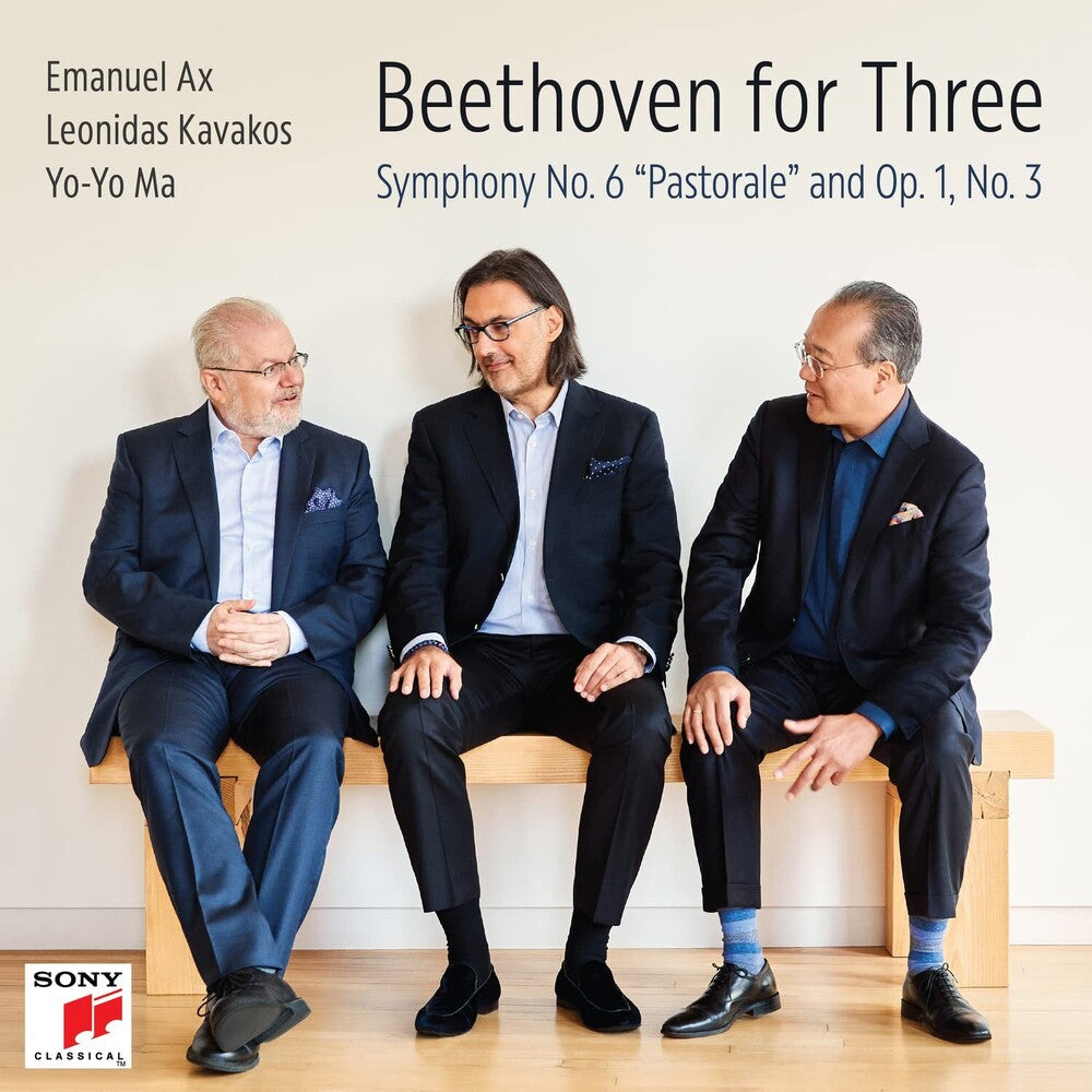 Yo Ma -Yo / Kavakos,Leonidas / Ax,Emanuel - Beethoven For Three: Symphony 6 & Op 1 No 3 [CD]