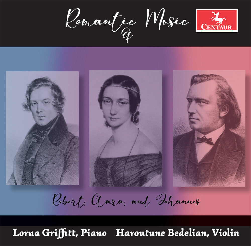 Brahms / Schumann / Griffitt - Romantic Music Of Robert Clara, & Johannes [CD]