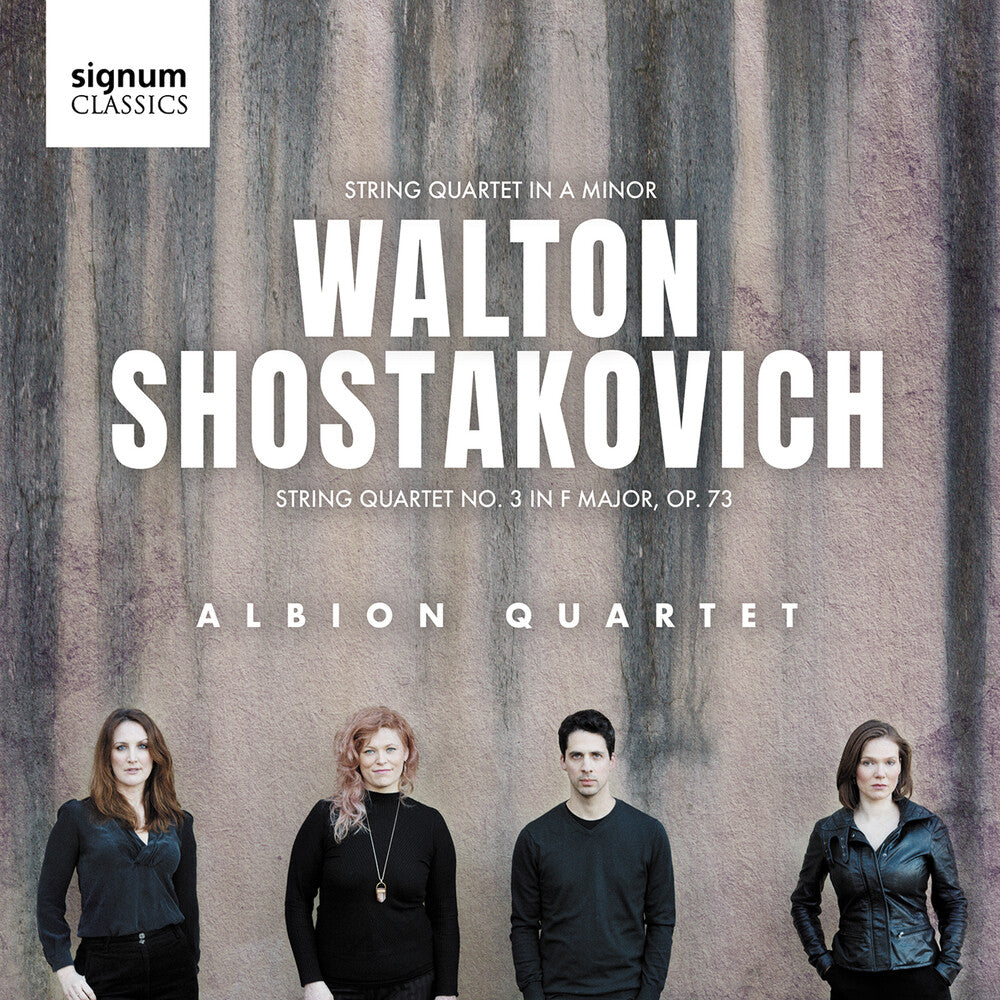 Shostakovich / Walton / Albion Quartet - String Quartet in A Minor Shostakovich: String Quartet No.3 in F Major [CD]