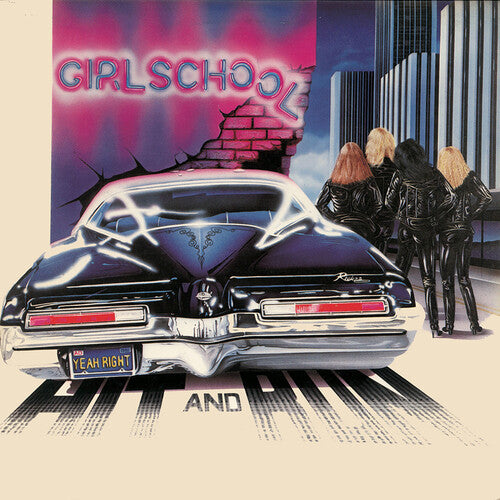 Girlschool - Hit & Run - Purple - Vinyl Record