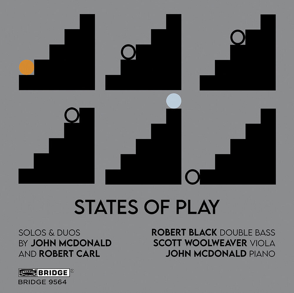 Carl / Mcdonald / Woolweaver - States Of Play - Solos & Duos [CD]