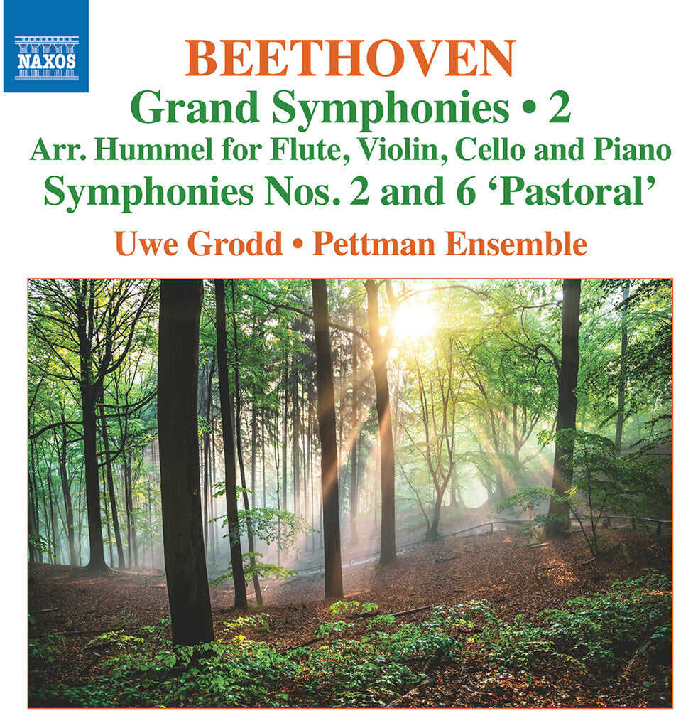 Beethoven / Grodd / Pettman Ensemble - Grand Symphonies Vol 2 - Nos 2 & 6 [CD]