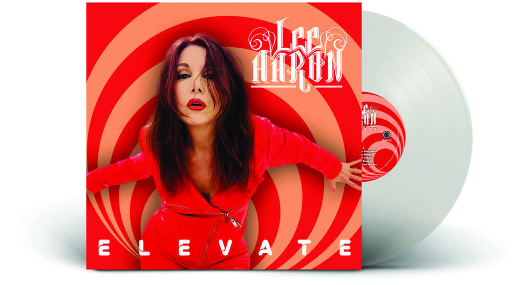 Lee Aaron - Elevate - Clear Black Marbled [LP] Vinyl Record
