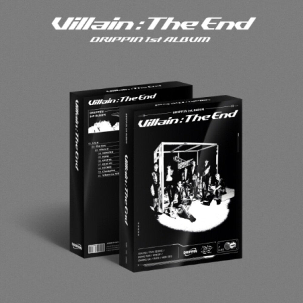 Drippin - Villain: The End - Limited Version - incl. 80pg Photobook, 7pc Photo Card Set, 7pc Stamp Sticker Set, Limited Card + M/V Film Ph [CD]