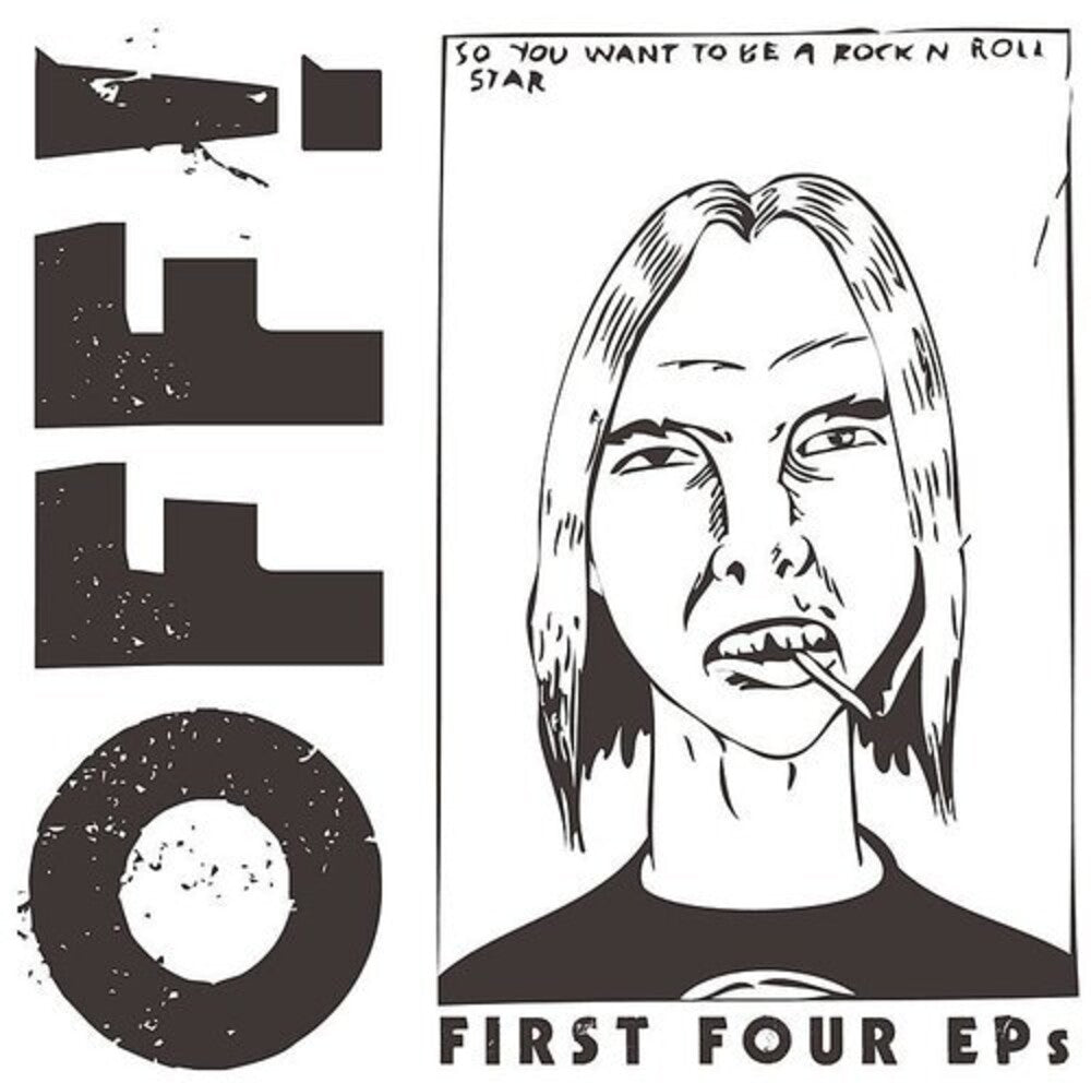 OFF! - First Four EPs [Import Translucent Blue 2LP] Vinyl Record